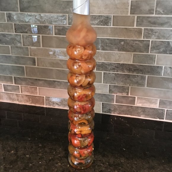 Vinegar infused bottle decor - Picture 2 of 4